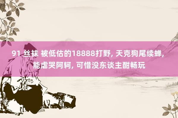 91 丝袜 被低估的18888打野， 天克狗尾续蝉， 能虐哭阿轲， 可惜没东谈主酣畅玩